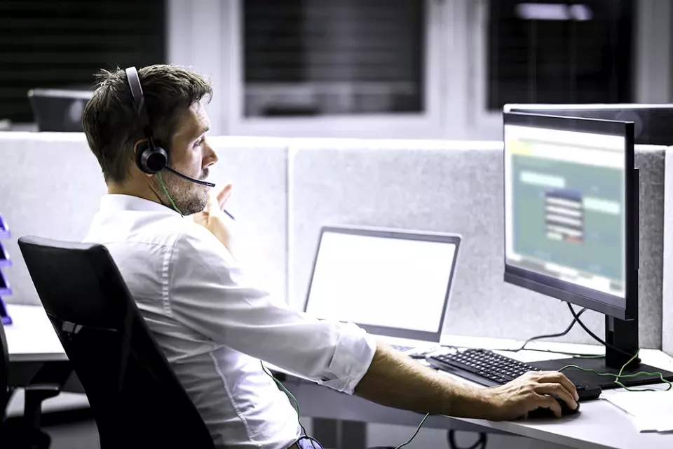 Nutzer eines dynamischen Gesprächsleitfaden